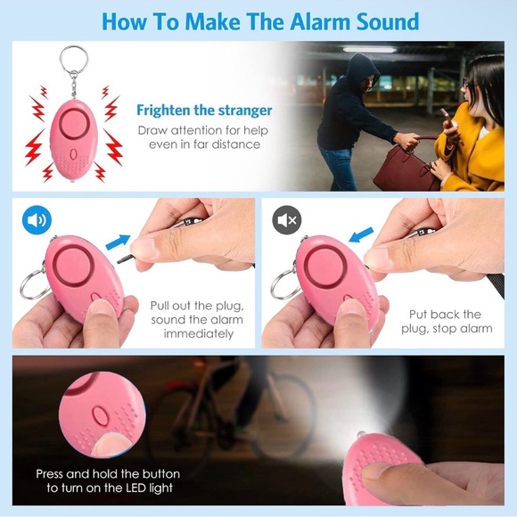 001 Colorful Emergency Keychain - Picture 12 of 15